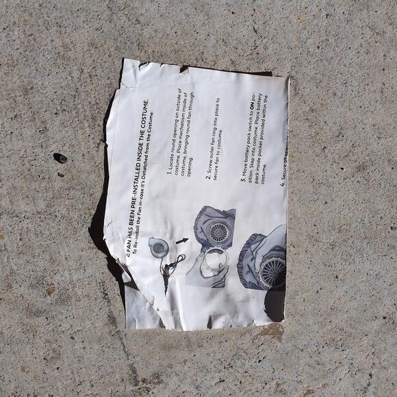 Puff Me Up Ride a Fire Dragon Inflatable Costume Red Halloween Cosplay Adult - Picture 9 of 9